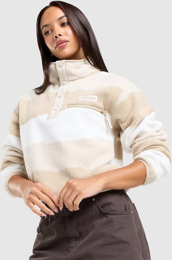 Columbia Helvetia Cropped Fleece Beige- Dames Beige