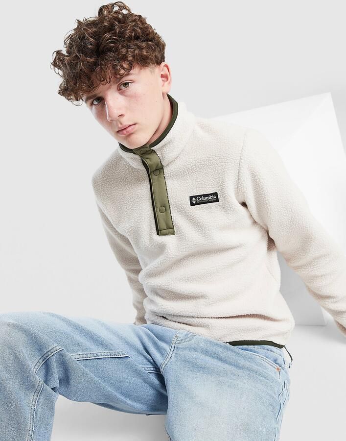 Columbia Helvetia Fleece Junior Wit