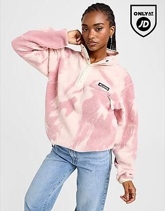 Columbia Helvetia Oversized Fleece Top Roze- Dames Roze - Foto 2