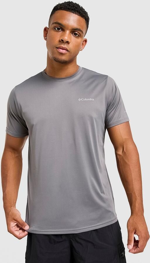 Columbia Hike T-Shirt Grijs- Heren Grijs