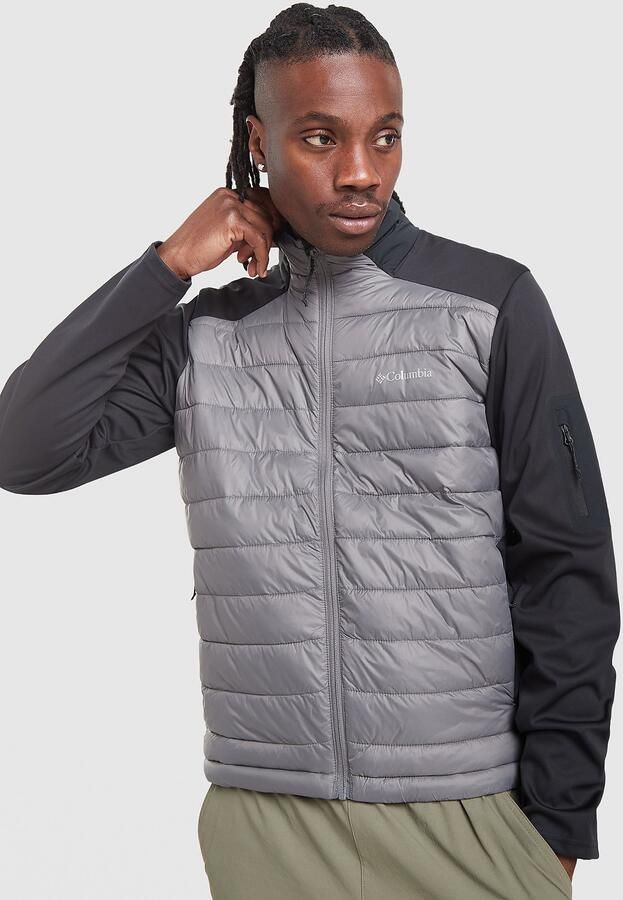 Columbia Hybrid Softshell Jacket Grijs- Heren Grijs