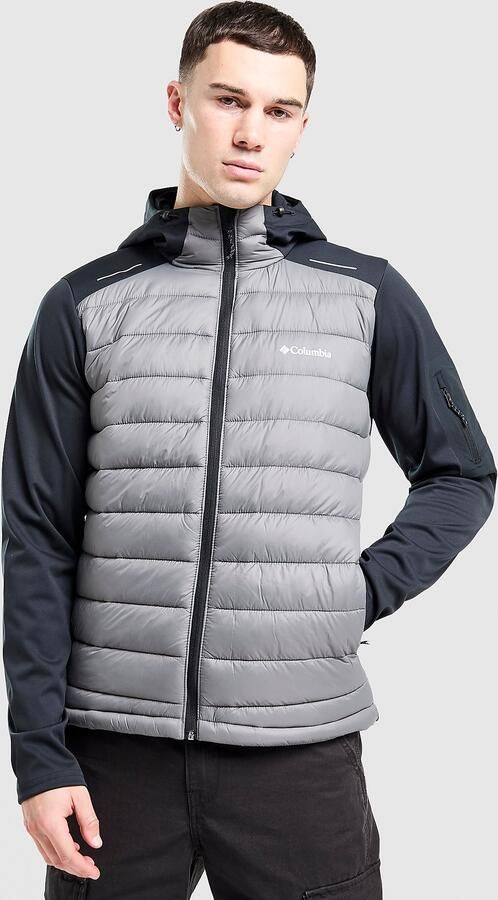 Columbia Hybrid Softshell Jacket Zwart- Heren Zwart