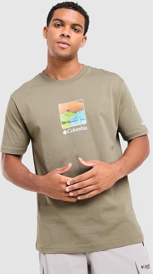 Columbia Invert T-Shirt Groen- Heren Groen