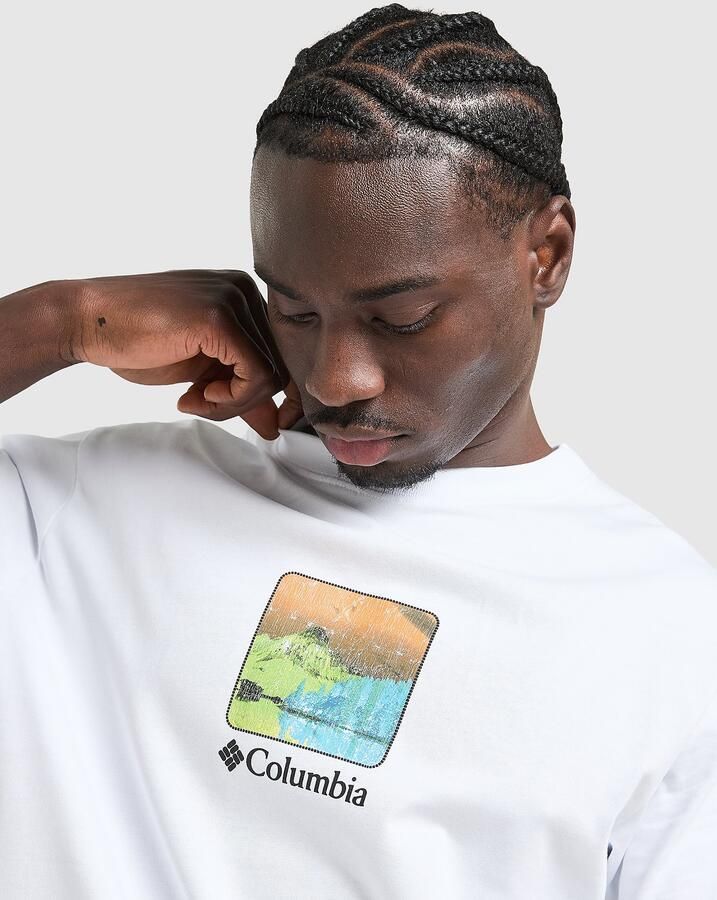 Columbia Invert T-Shirt Wit- Heren Wit