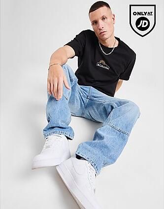 Columbia Leeside T-Shirt Black- Heren Black