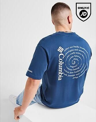 Columbia Scott T-Shirt Blue- Heren Blue
