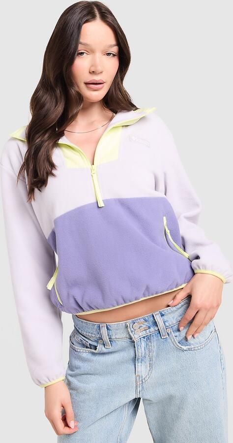 Columbia Sequoia 1 2 Zip Fleece Paars- Dames Paars