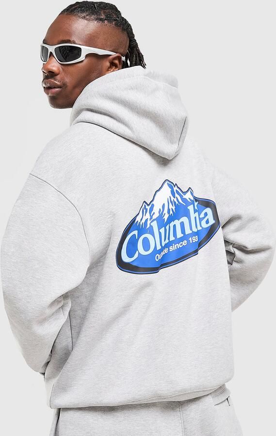 Columbia Snow Peak Hoodie Grijs- Heren Grijs