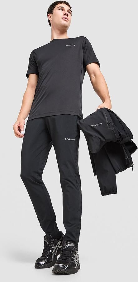 Columbia Stealth Woven Track Pants Zwart- Heren Zwart