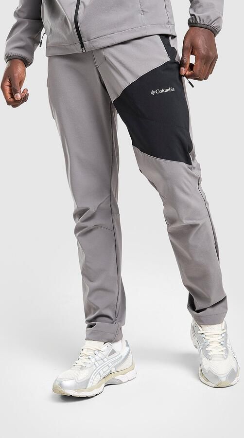 Columbia Tech Softshell Track Pants Grijs- Heren Grijs