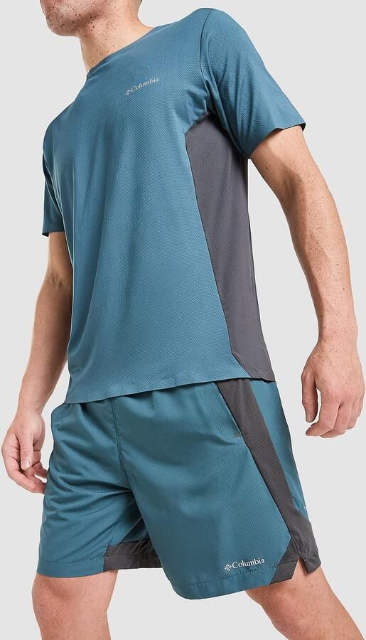 Columbia Three Pitch Shorts Blauw- Heren Blauw