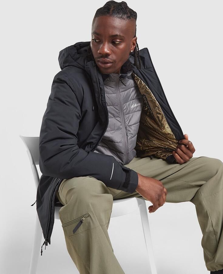 Columbia Trailborne Padded Jacket Zwart- Heren Zwart