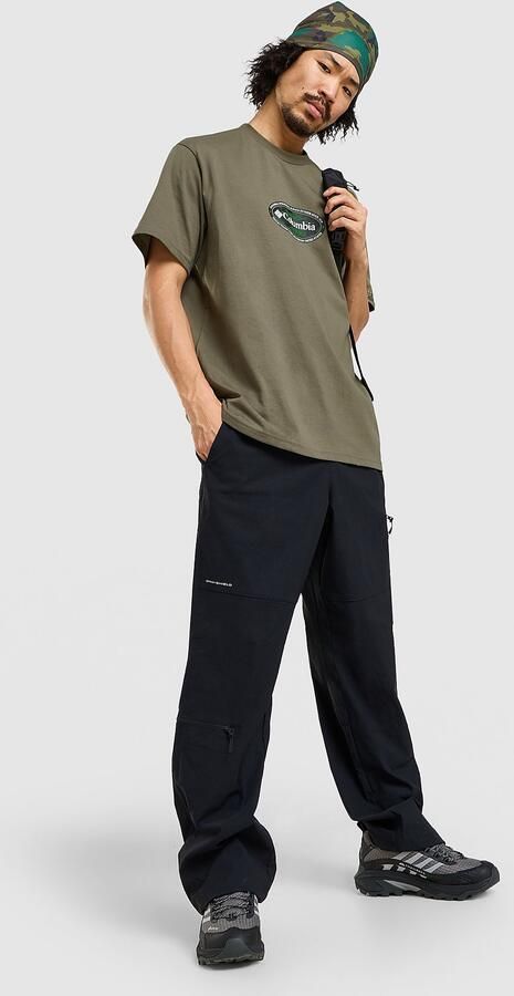 Columbia Worldwide Heavy T-Shirt Groen- Heren Groen