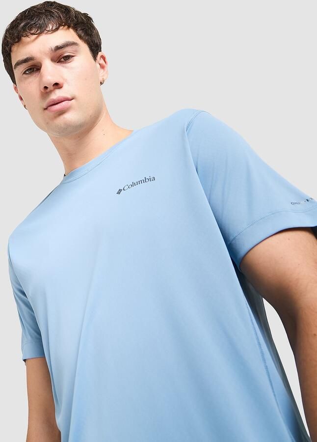 Columbia Zero Rules T-Shirt Blauw- Heren Blauw