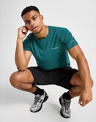 Columbia Zero Rules T-Shirt Blue- Heren Blue