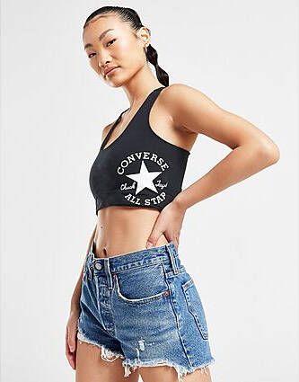 Converse Chuck Taylor Patch Bralette Black- Dames