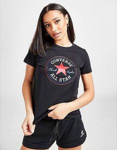 Converse Chuck Taylor T-shirt Black Dames