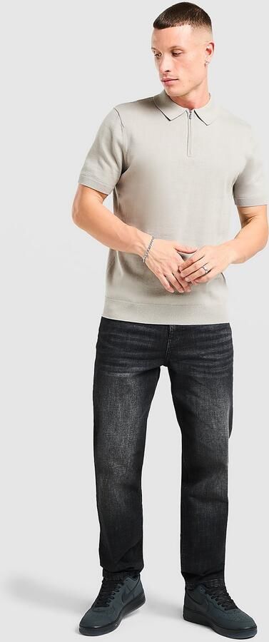 DAILYSZN Oxren Straight Leg Jeans Zwart- Heren Zwart