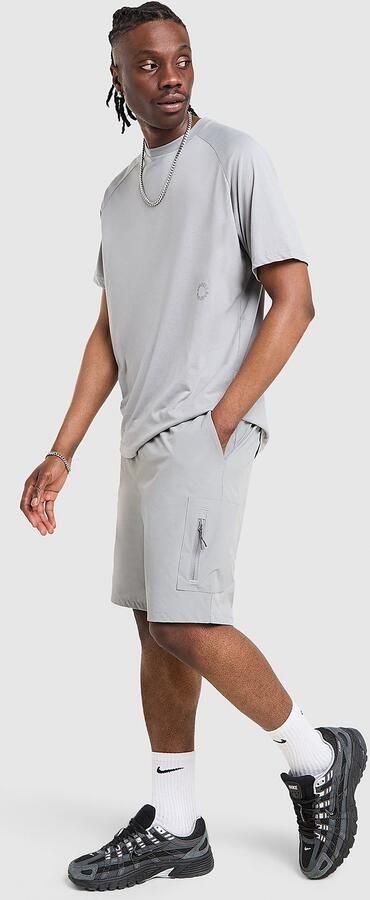 DAILYSZN Rydal Woven Cargo Shorts Grijs- Heren Grijs