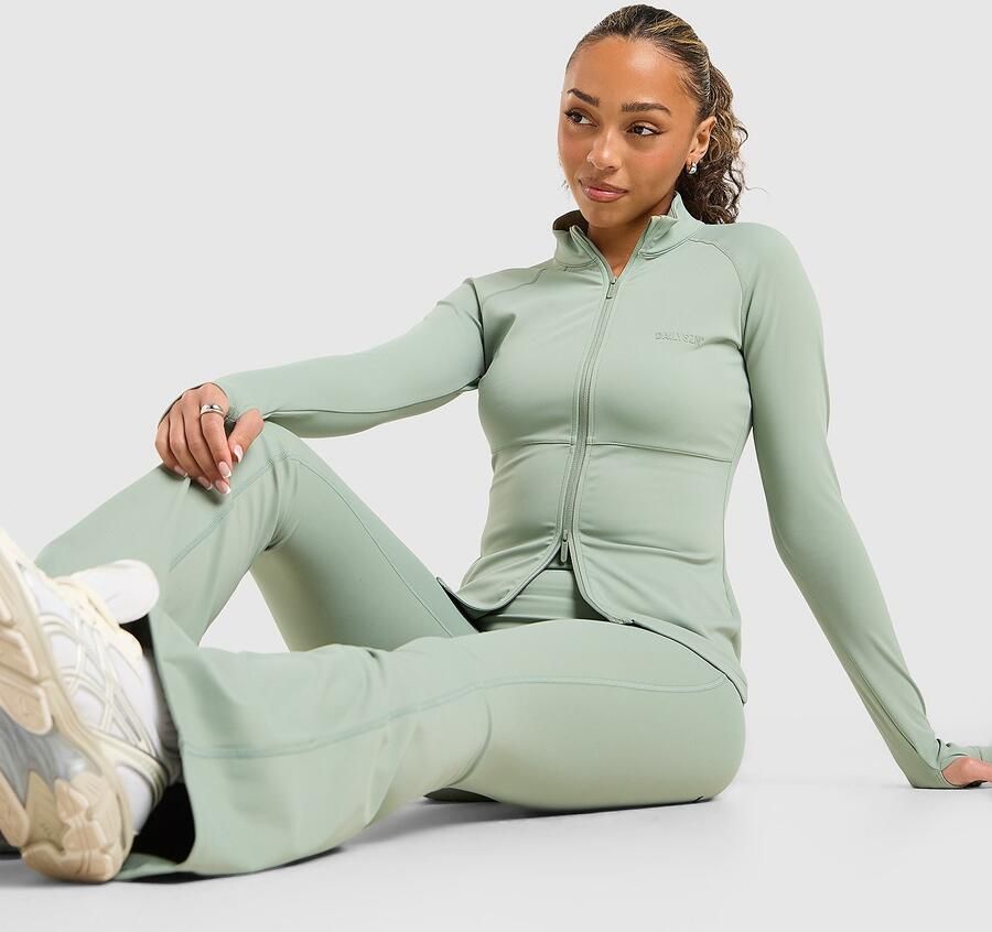 DAILYSZN Sculpt Flare Leggings Groen- Dames Groen