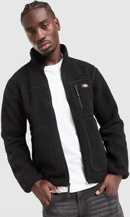 Dickies Mount Hope Fleece Trainingsjassen Kleding Black maat: XXL beschikbare maaten:S L XL XXL