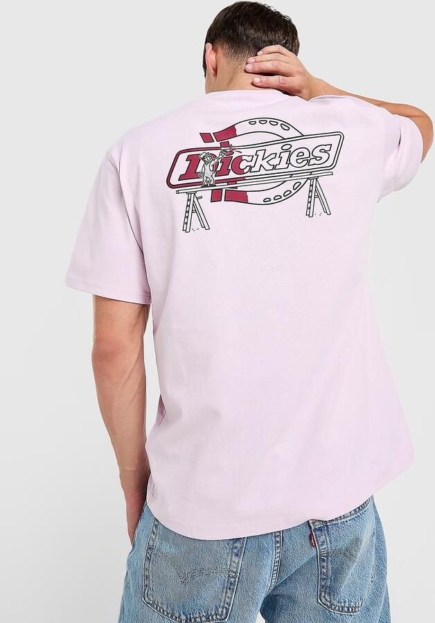 Dickies Statesville T-Shirt Roze- Heren Roze
