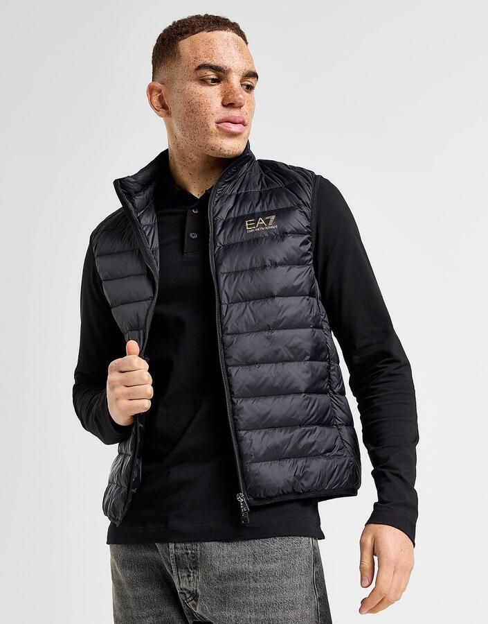 EA7 Emporio Armani Bodywarmer met opstaande kraag model 'LIGHTDOWN'