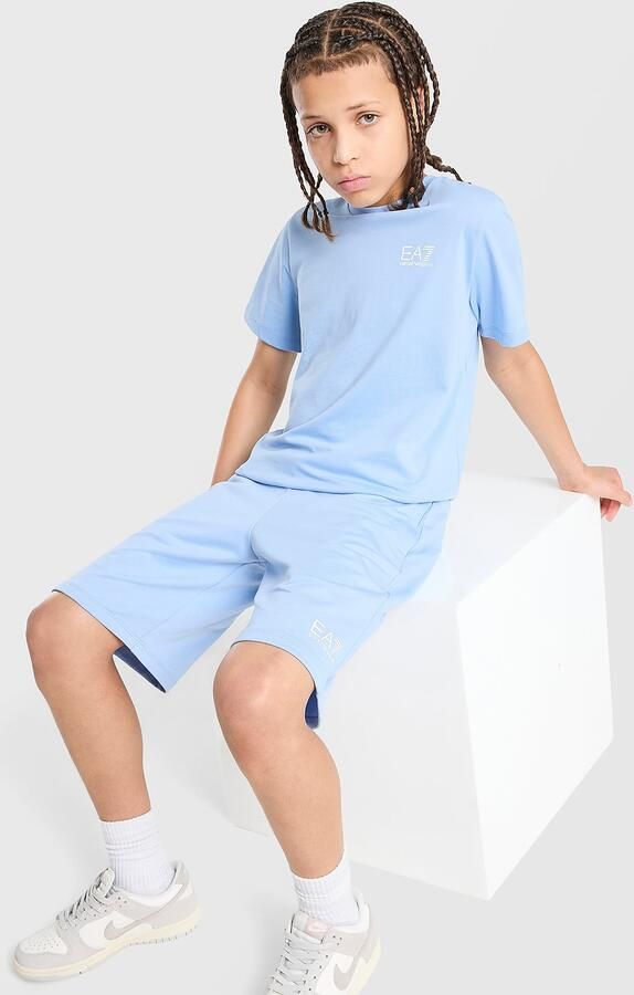EA7 Emporio Ar i Core Logo Shorts Junior Blauw
