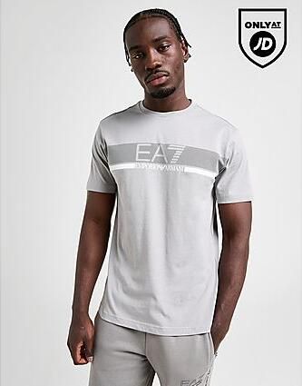 EA7 Emporio Armani Dot Graphic T-Shirt Grey- Heren Grey