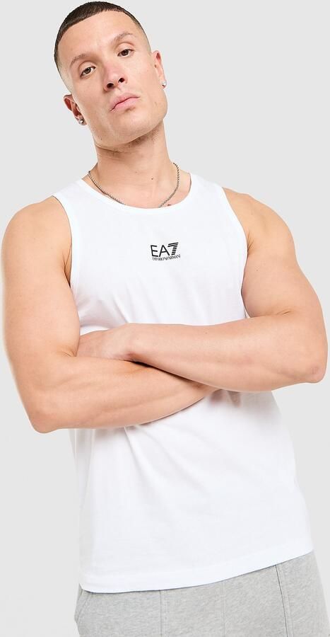 EA7 Emporio Armani Il Vest Wit- Heren Wit