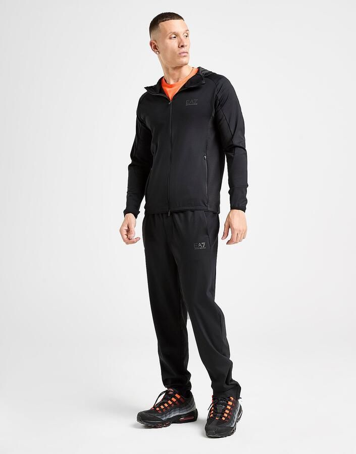 EA7 Emporio Armani Interlock Vigor Track Pants Zwart- Heren Zwart