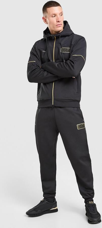 EA7 Emporio Armani Natural VENTUS7 Track Pants Zwart- Heren Zwart