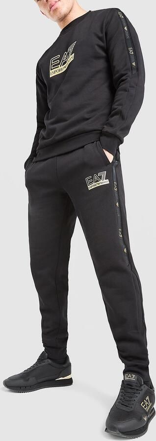 EA7 Emporio Armani Tape Joggers Zwart- Heren Zwart