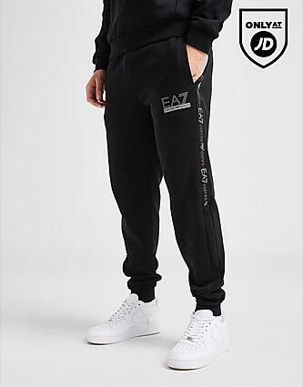 EA7 Emporio Armani Tape Logo Joggers Black- Heren Black