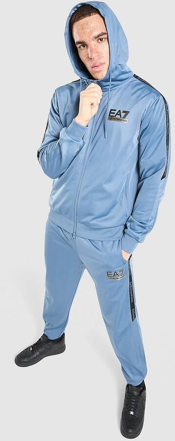 EA7 Emporio Armani Tape Poly Tracksuit Bkue- Heren Bkue