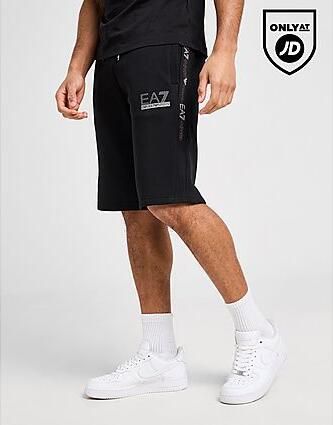 EA7 Emporio Armani Tape Shorts Black- Heren Black