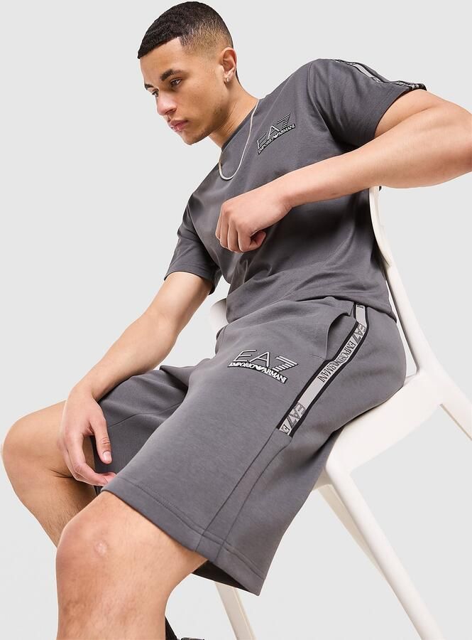 EA7 Emporio Armani Tape Shorts Grijs- Heren Grijs