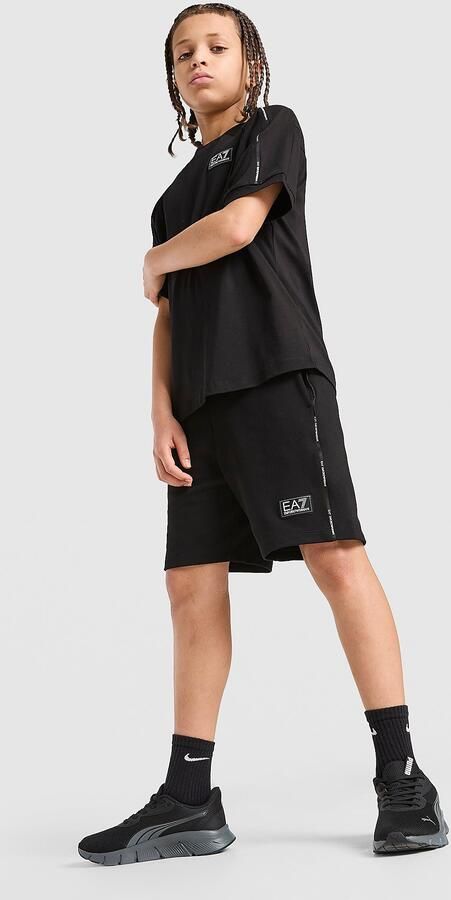 EA7 Emporio Ar i Tape Shorts Junior Zwart