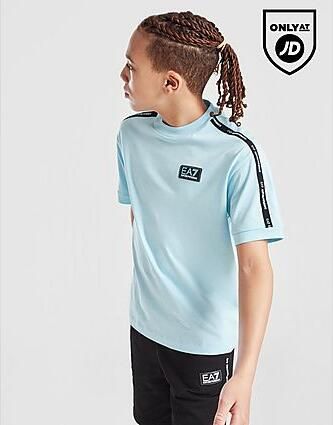 EA7 Emporio Ar i Tape T-Shirt Junior Blue