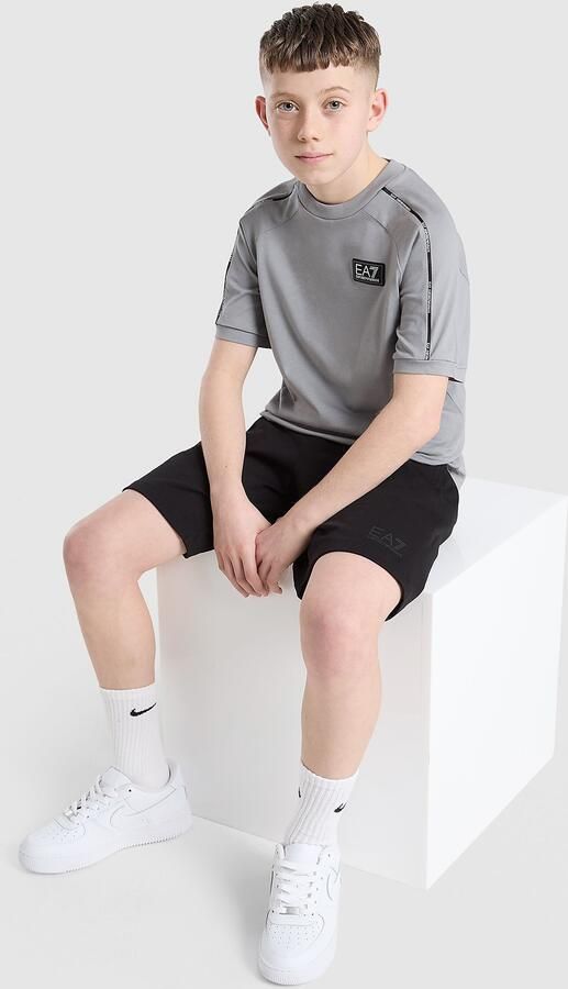EA7 Emporio Ar i Tape T-Shirt Junior Grijs Kind Grijs