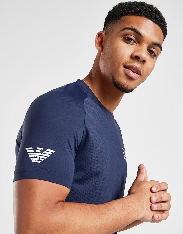 Ea7 Emporio Armani T-shirt Tennis Pro VENTUS7 T-Shirt Navy Blue