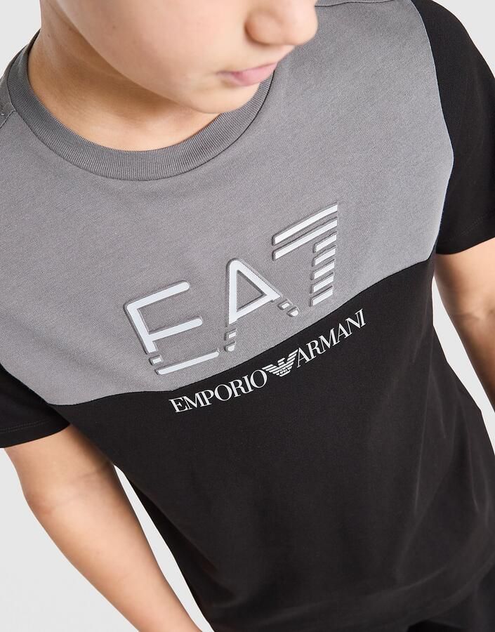 EA7 Emporio Ar i Train Large Logo T-Shirt Junior Zwart Kind Zwart