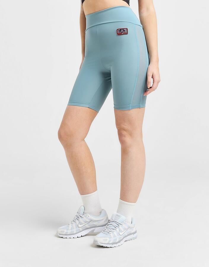 EA7 Emporio Armani Ventus Cycle Shorts Blauw- Dames Blauw