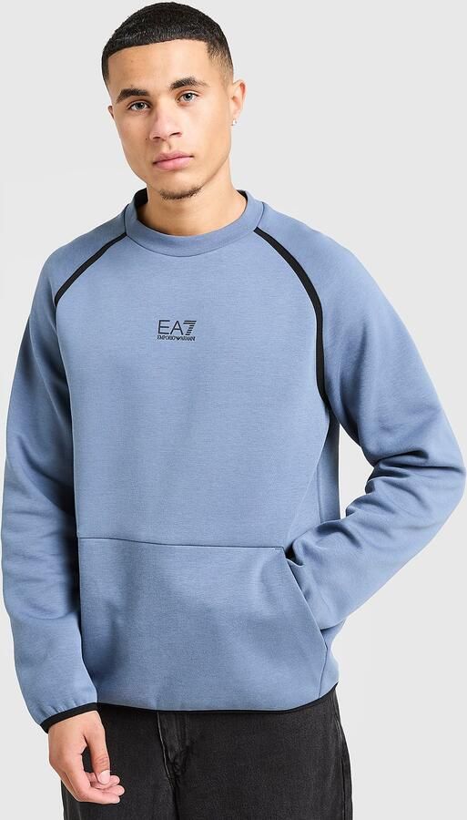 EA7 Emporio Armani VENTUS7 Crew Sweatshirt Blauw- Heren Blauw
