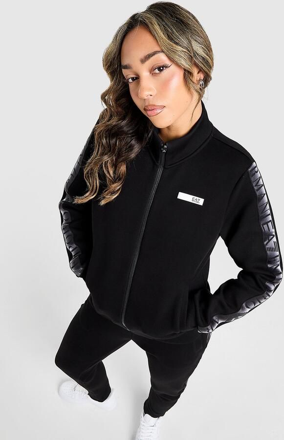 EA7 Emporio Armani VENTUS7 Tape Tracksuit Zwart- Dames Zwart