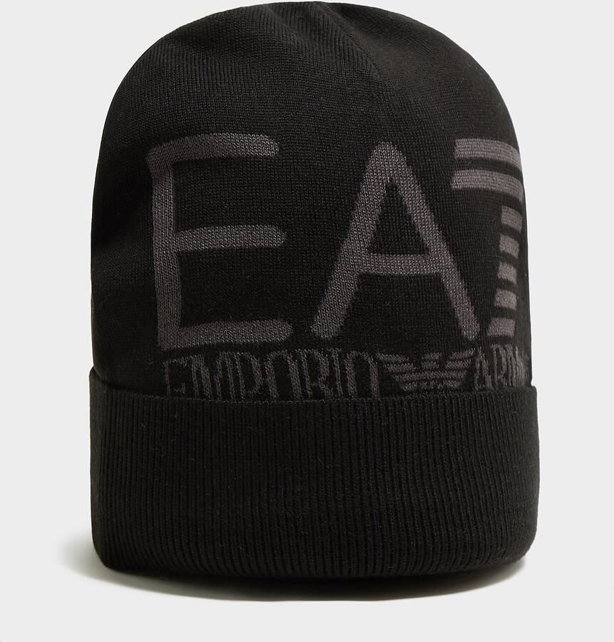 EA7 Emporio Armani Visibility Beanie Zwart- Dames Zwart