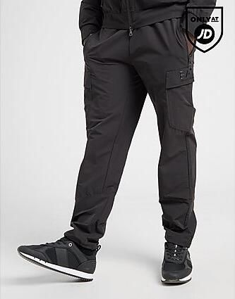 EA7 Emporio Armani Woven Tech Cargo Pants Black- Heren Black