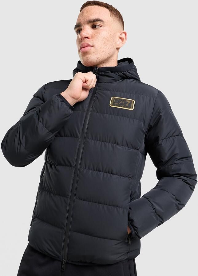 Emporio Armani EA7 Baffle Jacket Zwart- Heren Zwart