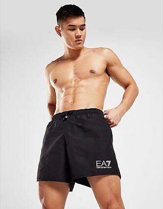 Emporio Armani EA7 Core Swim Shorts Black- Heren