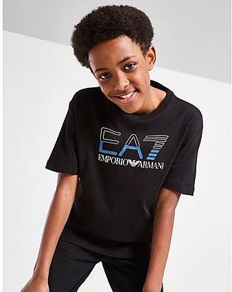 Emporio Ar i EA7 Logo T-Shirt Junior Black